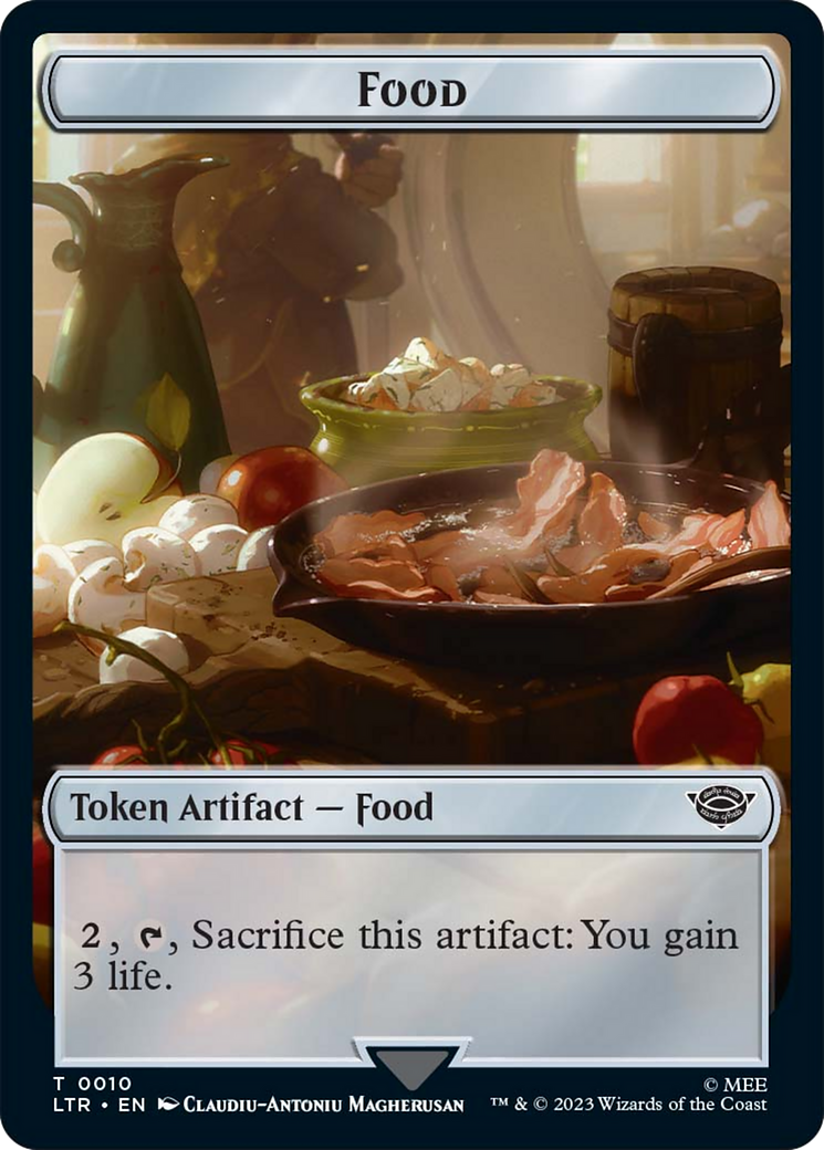 Soldier // Food Token [The Lord of the Rings: Tales of Middle-Earth Commander Tokens] | Galactic Gamez