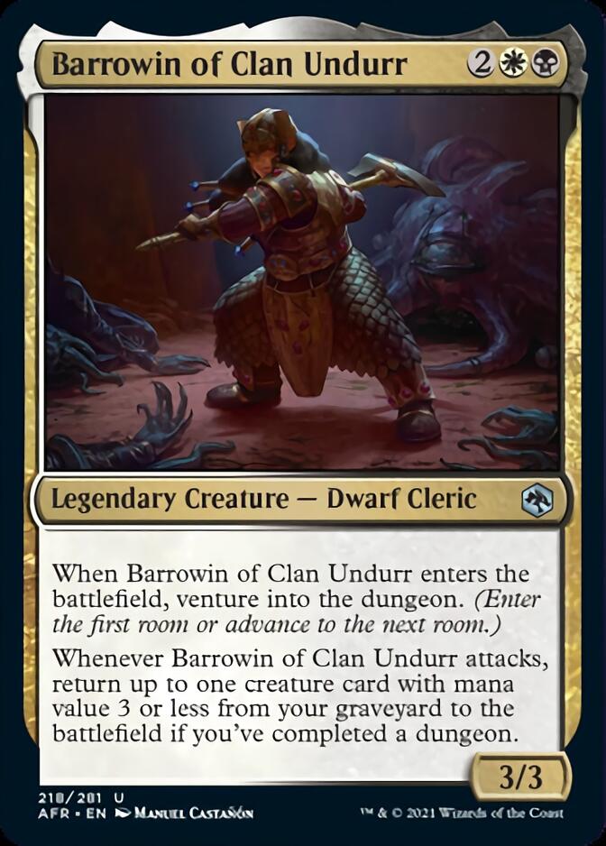 Barrowin of Clan Undurr [Dungeons & Dragons: Adventures in the Forgotten Realms] | Galactic Gamez