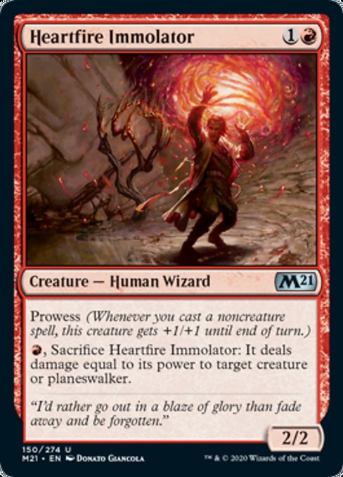 Heartfire Immolator [Core Set 2021] | Galactic Gamez