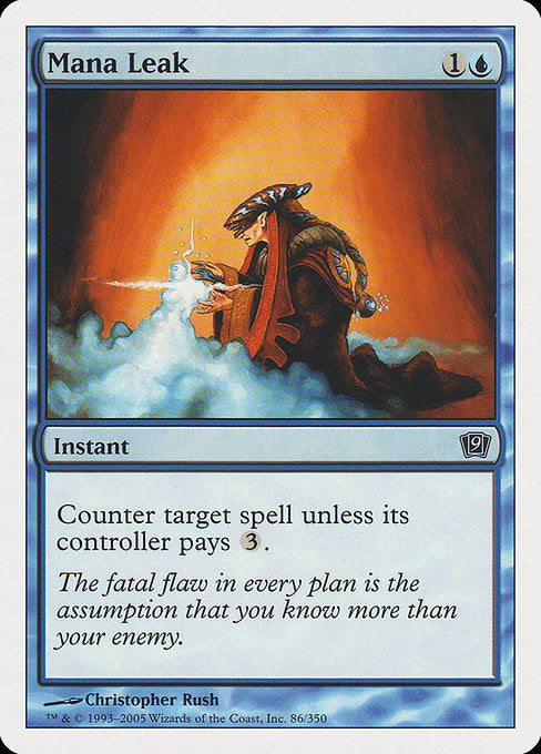 Mana Leak [Ninth Edition] | Galactic Gamez