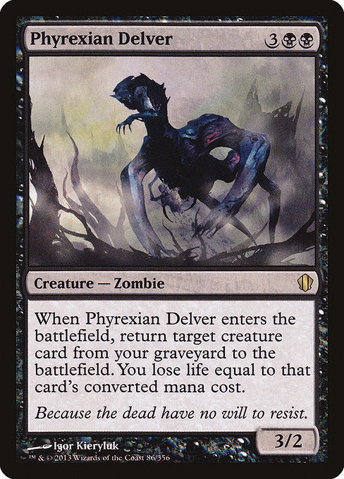 Phyrexian Delver [Commander 2013] | Galactic Gamez