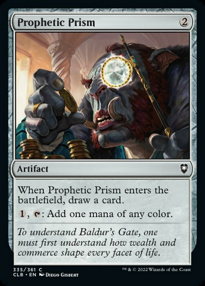 Prophetic Prism [Commander Legends: Battle for Baldur's Gate] | Galactic Gamez