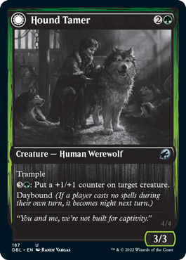Hound Tamer // Untamed Pup [Innistrad: Double Feature] | Galactic Gamez