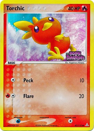 Torchic (83/110) (Stamped) [EX: Holon Phantoms] | Galactic Gamez