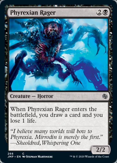 Phyrexian Rager [Jumpstart] | Galactic Gamez