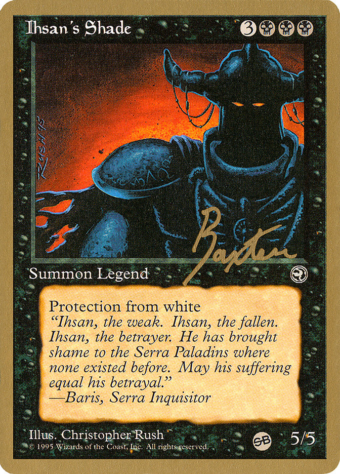 Ihsan's Shade (George Baxter) (SB) [Pro Tour Collector Set] | Galactic Gamez