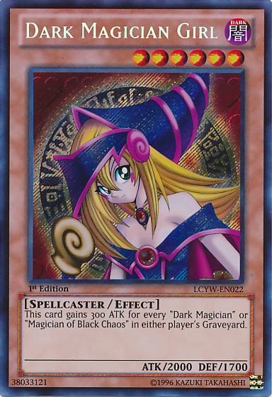 Dark Magician Girl [LCYW-EN022] Secret Rare | Galactic Gamez