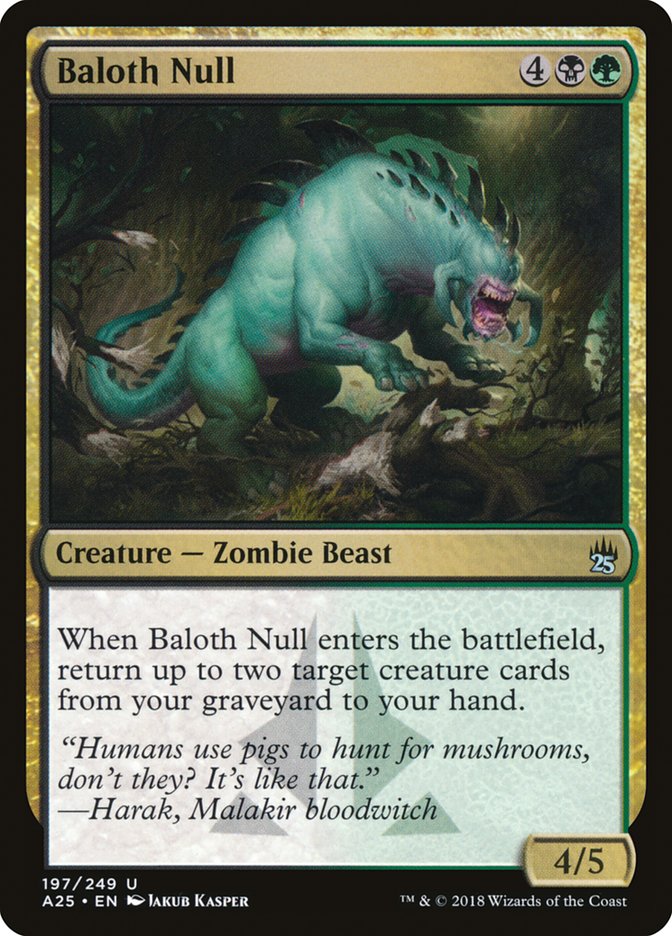 Baloth Null [Masters 25] | Galactic Gamez