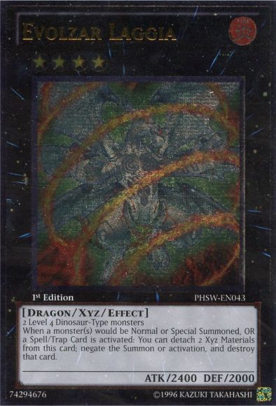 Evolzar Laggia (UTR) [PHSW-EN043] Ultimate Rare | Galactic Gamez