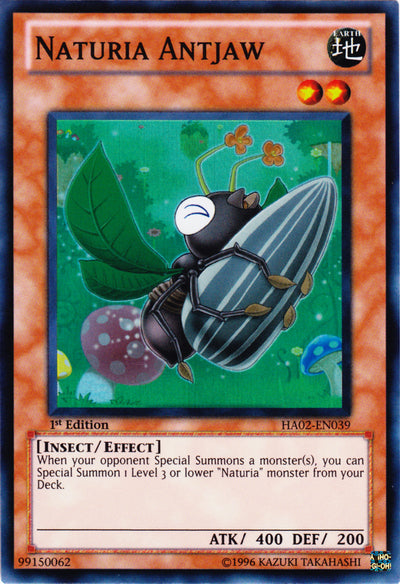 Naturia Antjaw [HA02-EN039] Super Rare | Galactic Gamez