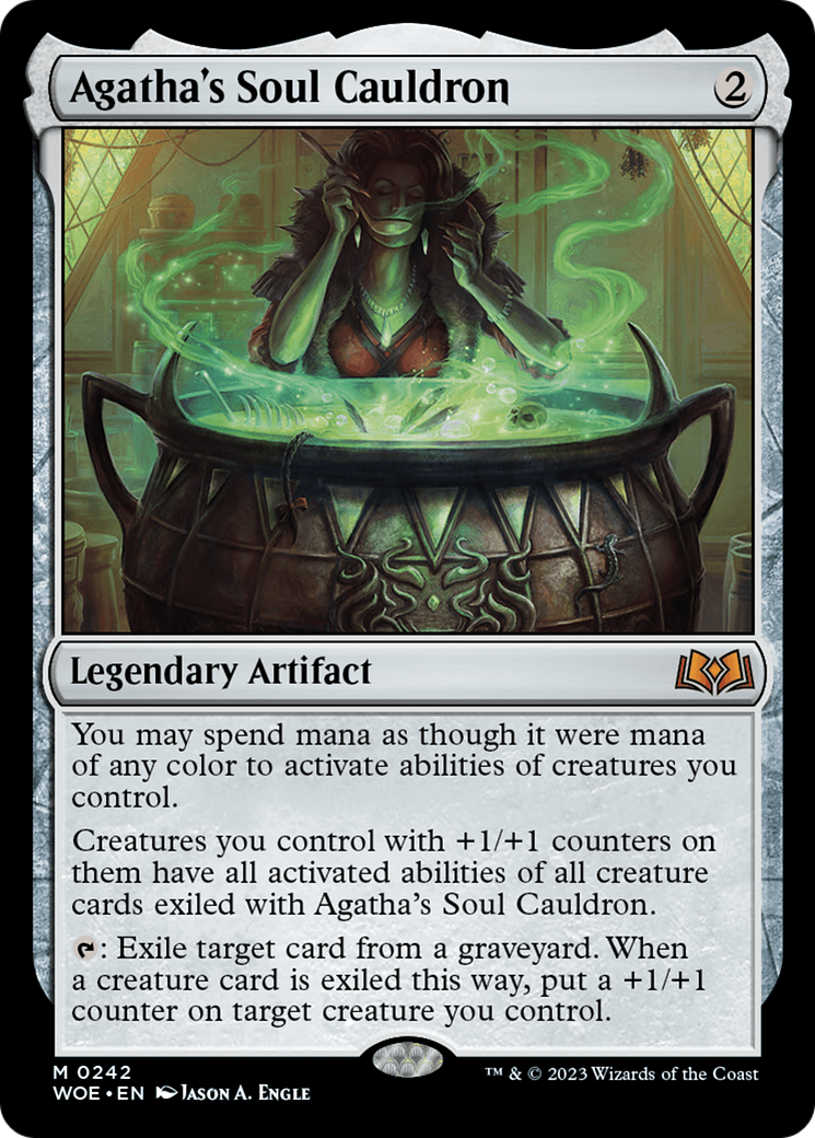 Agatha's Soul Cauldron [Wilds of Eldraine] | Galactic Gamez