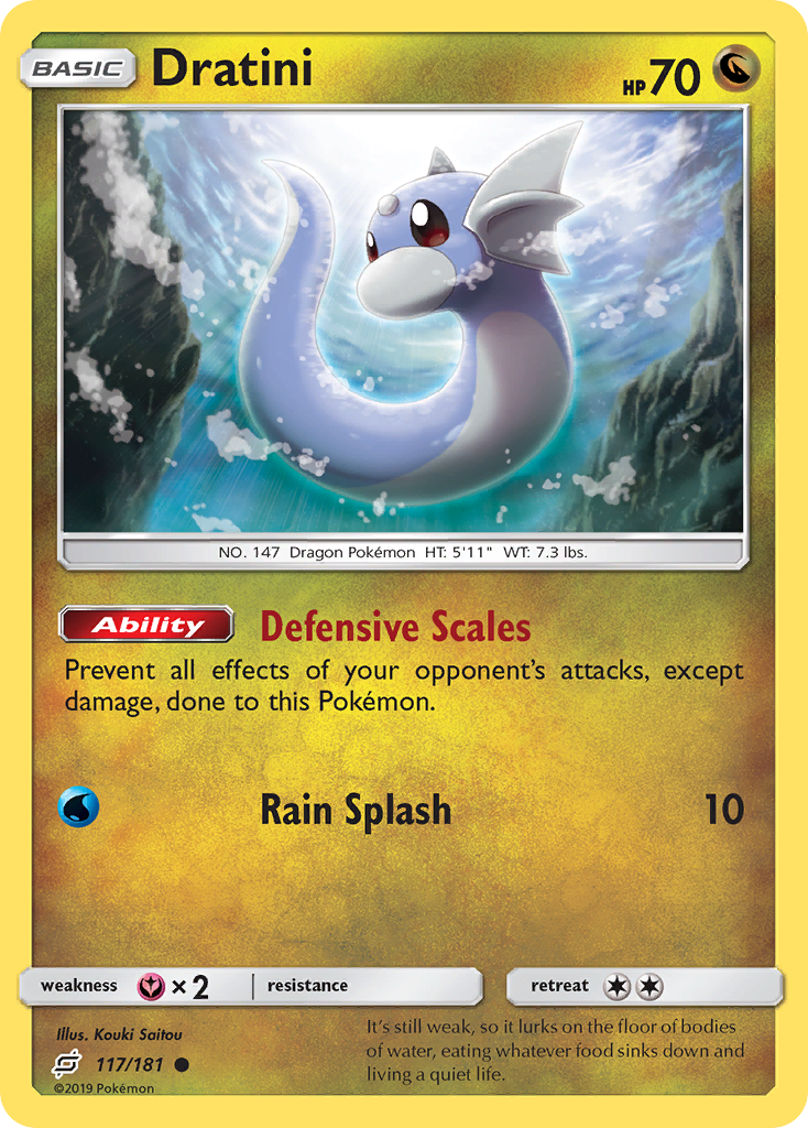 Dratini (117/181) [Sun & Moon: Team Up] | Galactic Gamez