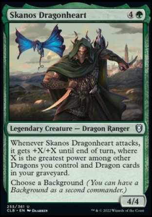 Skanos Dragonheart [Commander Legends: Battle for Baldur's Gate] | Galactic Gamez