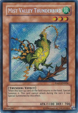Mist Valley Thunderbird [HA01-EN004] Secret Rare | Galactic Gamez