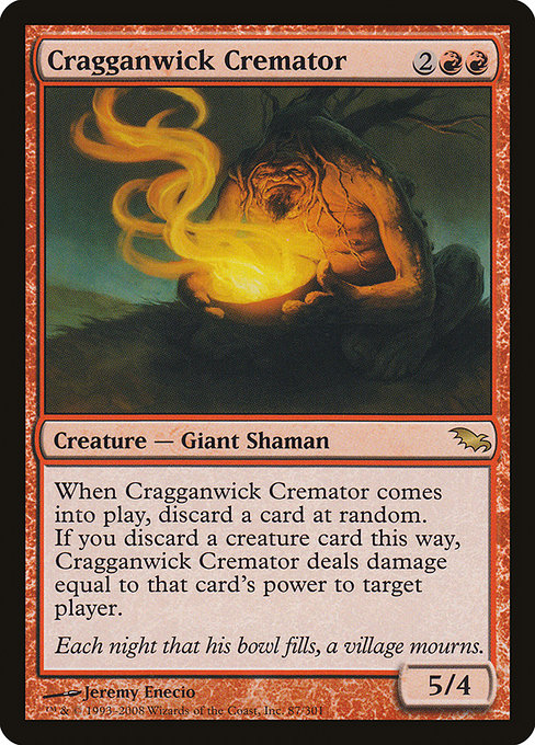 Cragganwick Cremator [Shadowmoor] | Galactic Gamez