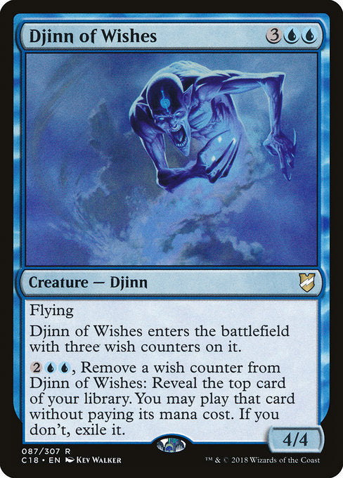 Djinn of Wishes [Commander 2018] | Galactic Gamez