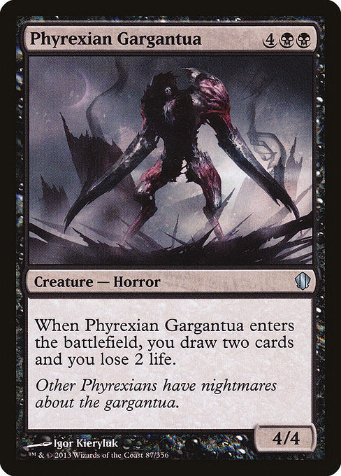 Phyrexian Gargantua [Commander 2013] | Galactic Gamez