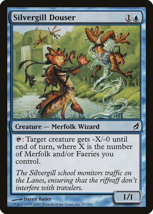 Silvergill Douser [Lorwyn] | Galactic Gamez