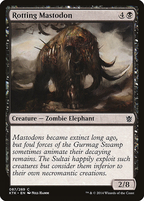 Rotting Mastodon [Khans of Tarkir] | Galactic Gamez