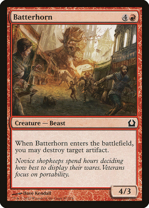 Batterhorn [Return to Ravnica] | Galactic Gamez