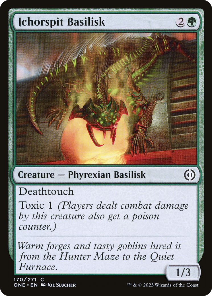 Ichorspit Basilisk [Phyrexia: All Will Be One] | Galactic Gamez