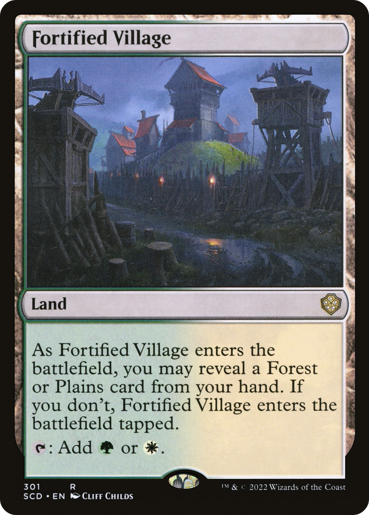 Fortified Village [Starter Commander Decks] | Galactic Gamez