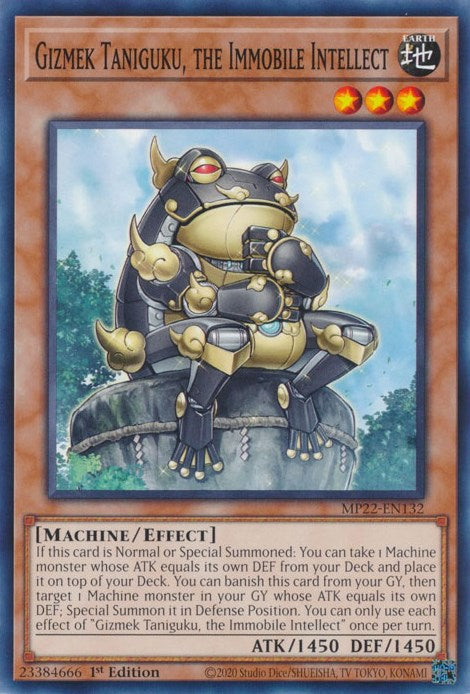 Gizmek Taniguku, the Immobile Intellect [MP22-EN132] Common | Galactic Gamez