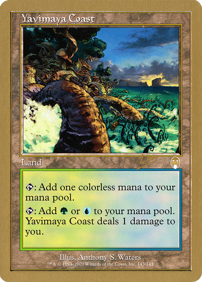 Yavimaya Coast (Raphael Levy) [World Championship Decks 2002] | Galactic Gamez