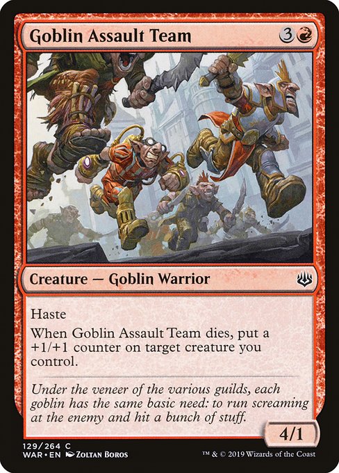 Goblin Assault Team [War of the Spark] | Galactic Gamez