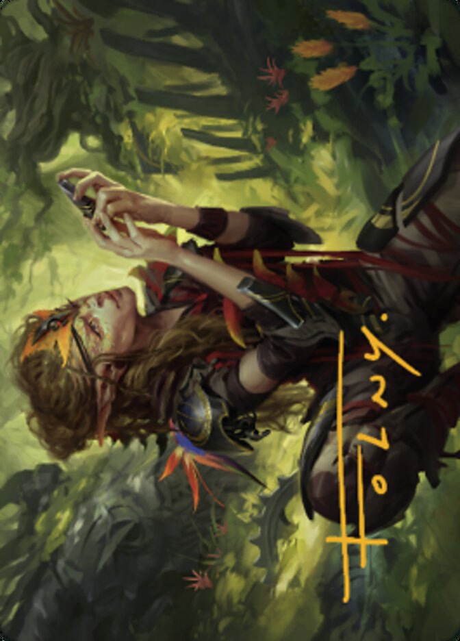 Meria, Scholar of Antiquity Art Card (Gold-Stamped Signature) [Dominaria United Art Series] | Galactic Gamez