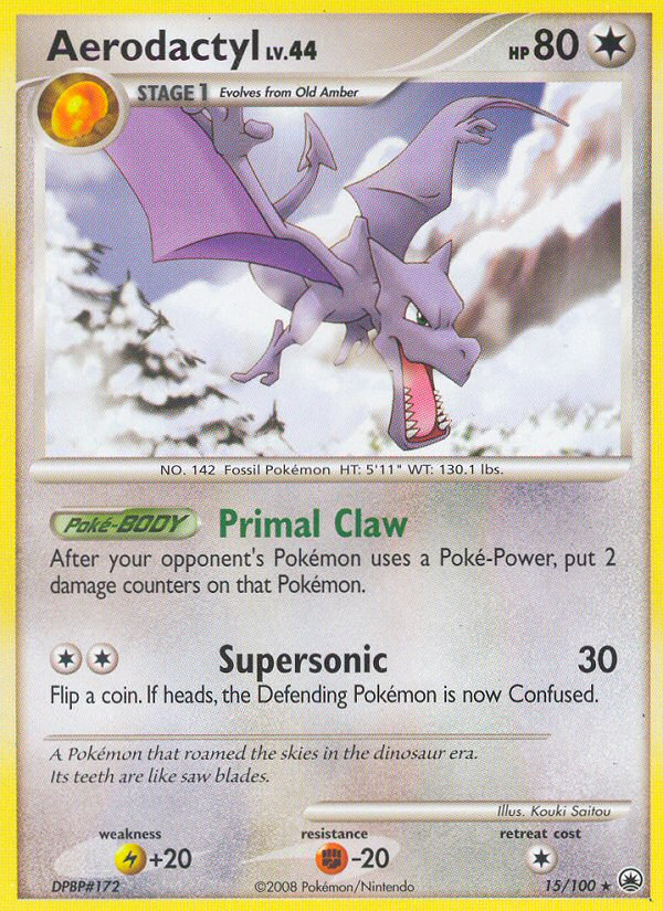 Aerodactyl (15/100) [Diamond & Pearl: Majestic Dawn] | Galactic Gamez