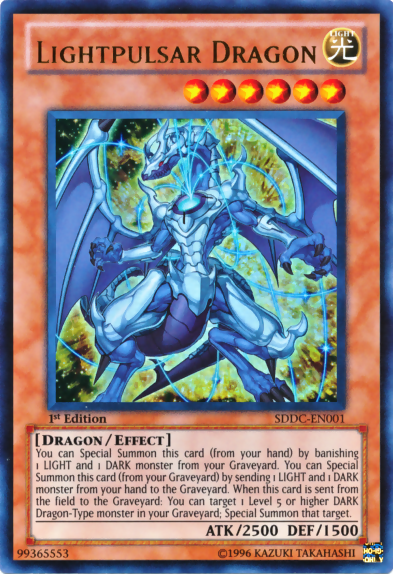 Lightpulsar Dragon [SDDC-EN001] Ultra Rare | Galactic Gamez