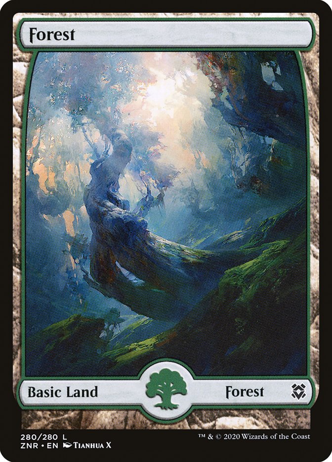 Forest (280) [Zendikar Rising] | Galactic Gamez