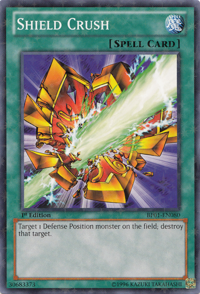 Shield Crush [BP01-EN080] Starfoil Rare | Galactic Gamez