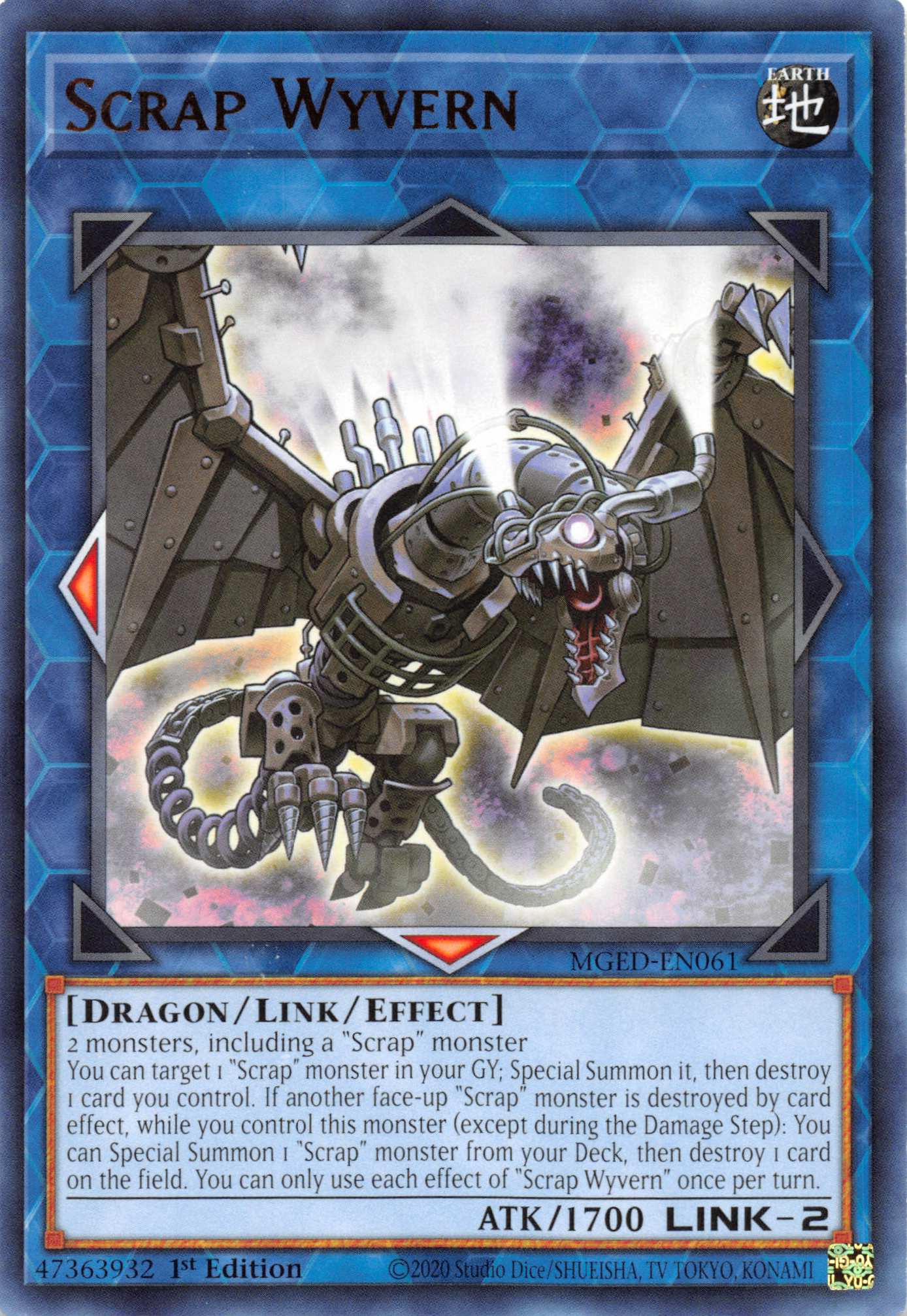Scrap Wyvern [MGED-EN061] Rare | Galactic Gamez