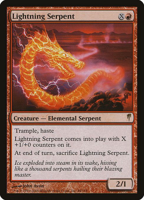 Lightning Serpent [Coldsnap] | Galactic Gamez