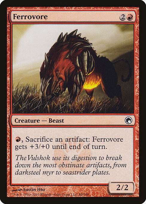 Ferrovore [Scars of Mirrodin] | Galactic Gamez