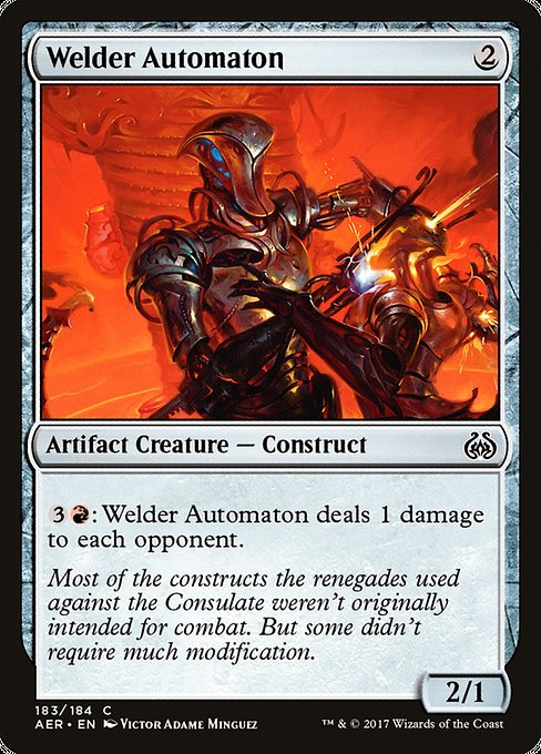 Welder Automaton [Aether Revolt] | Galactic Gamez