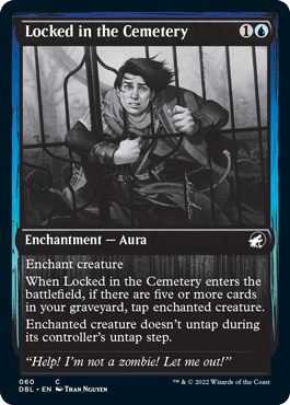 Locked in the Cemetery [Innistrad: Double Feature] | Galactic Gamez