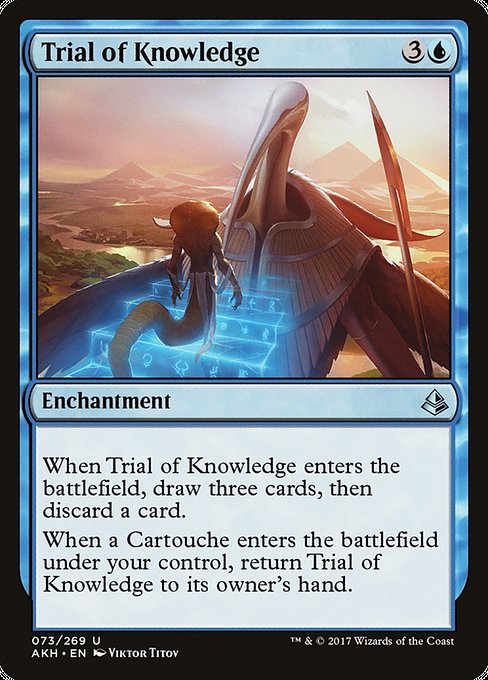 Trial of Knowledge [Amonkhet] | Galactic Gamez