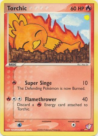 Torchic (3/5) [Kids WB Promos] | Galactic Gamez