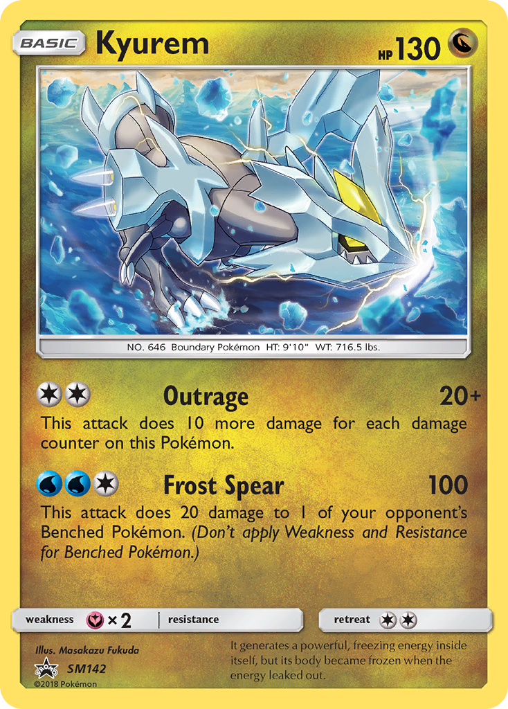 Kyurem (SM142) [Sun & Moon: Black Star Promos] | Galactic Gamez