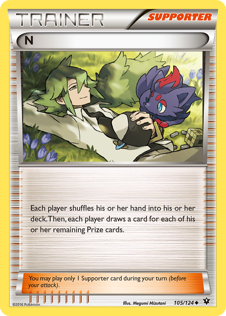 N (105/124) [XY: Fates Collide] | Galactic Gamez