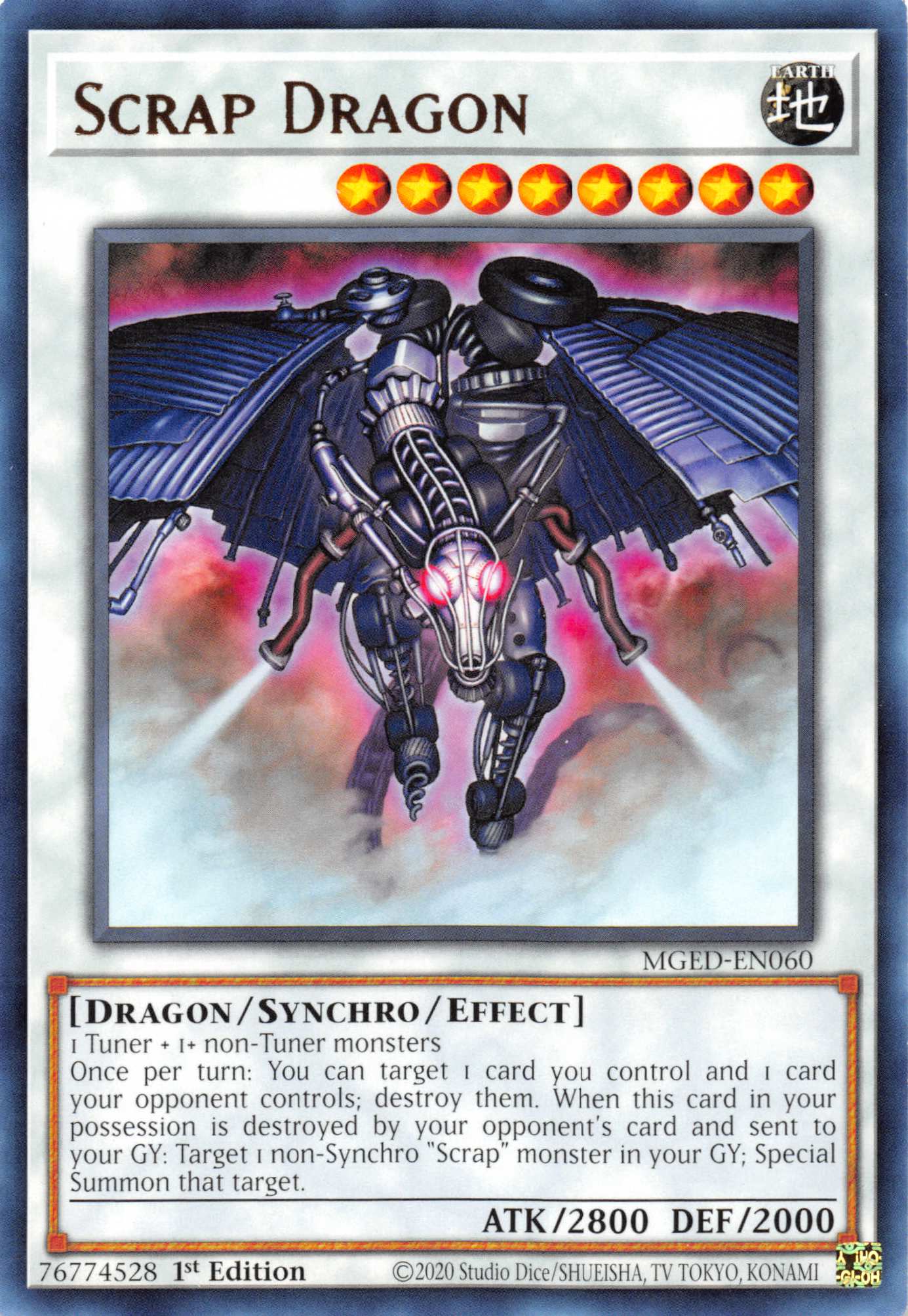 Scrap Dragon [MGED-EN060] Rare | Galactic Gamez