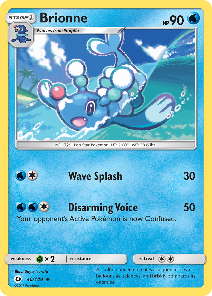 Brionne (40/149) [Sun & Moon: Base Set] | Galactic Gamez