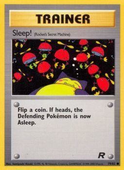 Sleep! (79/82) [Team Rocket Unlimited] | Galactic Gamez