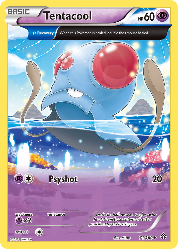 Tentacool (71/160) [XY: Primal Clash] | Galactic Gamez