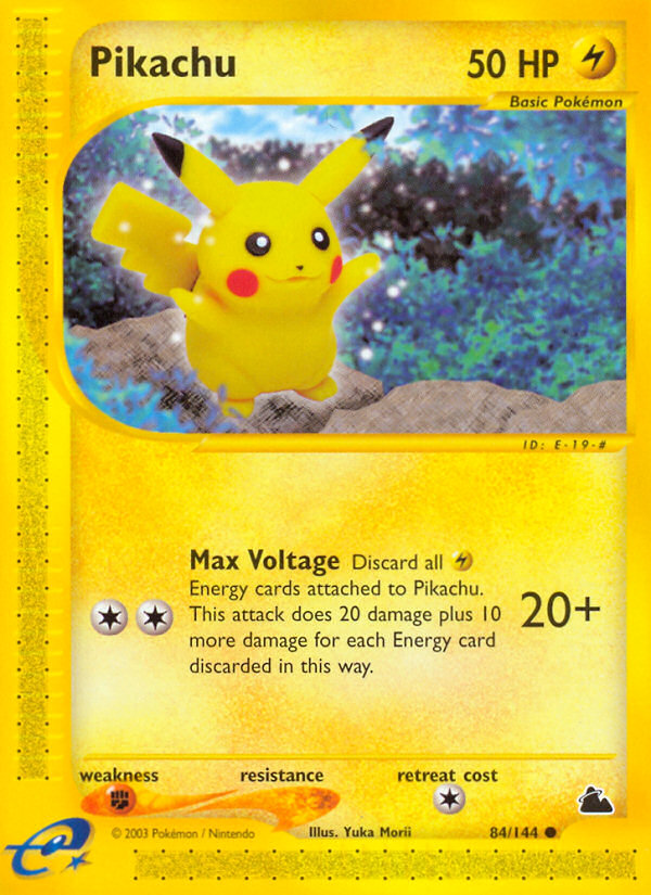 Pikachu (84/144) [Skyridge] | Galactic Gamez