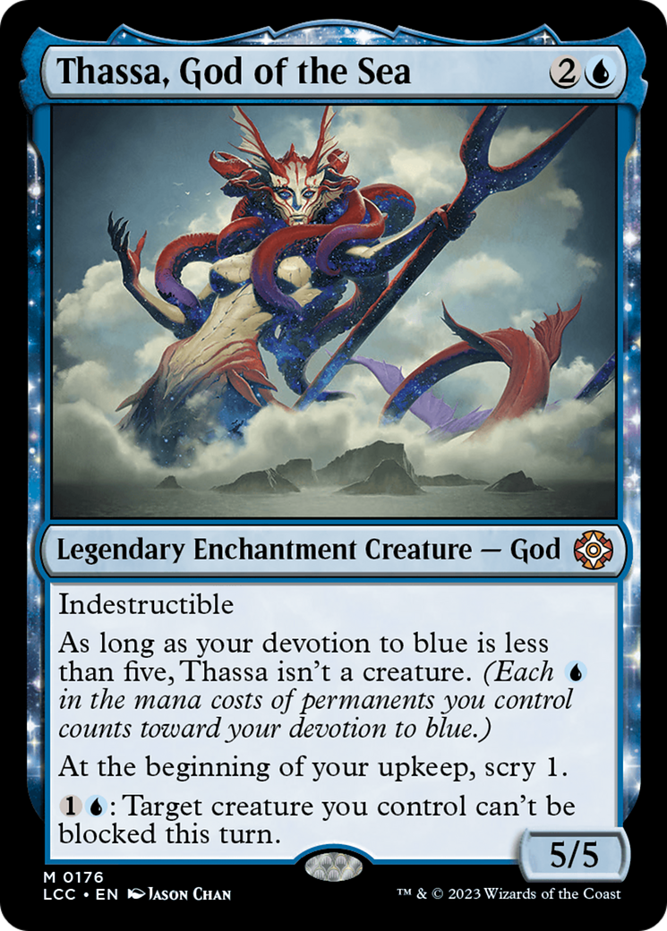 Thassa, God of the Sea [The Lost Caverns of Ixalan Commander] | Galactic Gamez