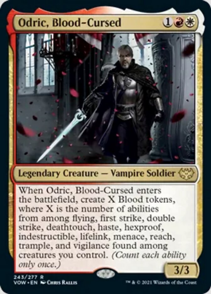 Odric, Blood-Cursed [Innistrad: Crimson Vow] | Galactic Gamez